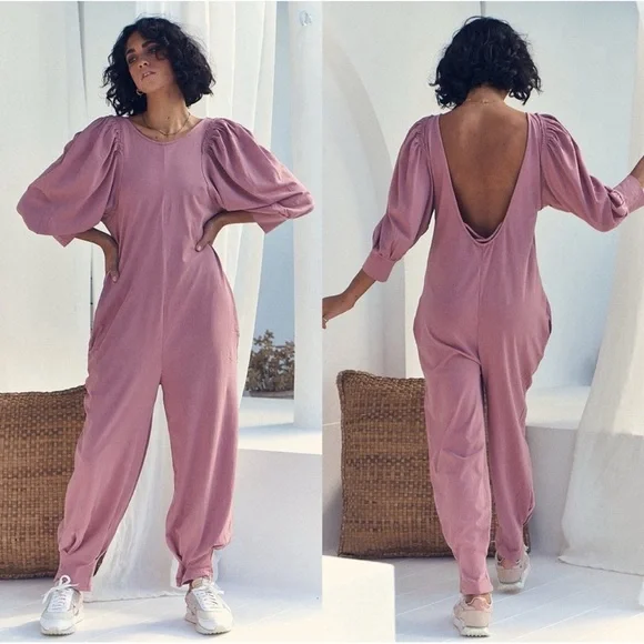 Free People Jackie One Piece Jumpsuit NWT Size Medium - Picture 7 of 15